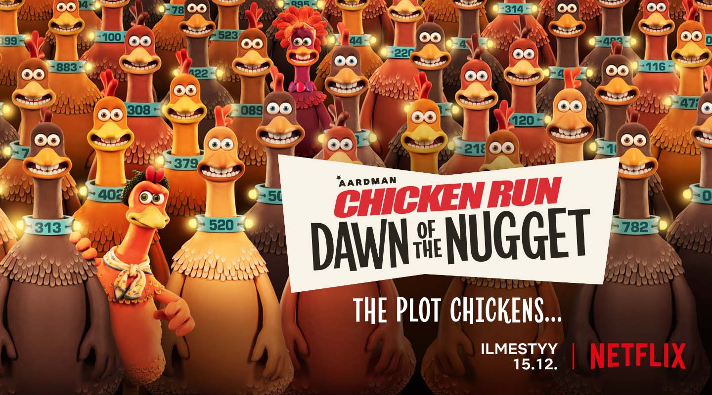Chicken Run: Dawn of the Nugget Netflix-suoratoistopalvelussa