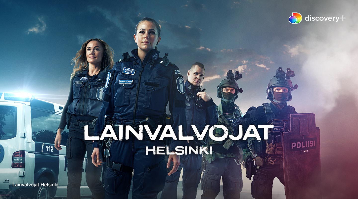 Lainvalvojat Helsinki discovery+-suoratoistopalvelussa