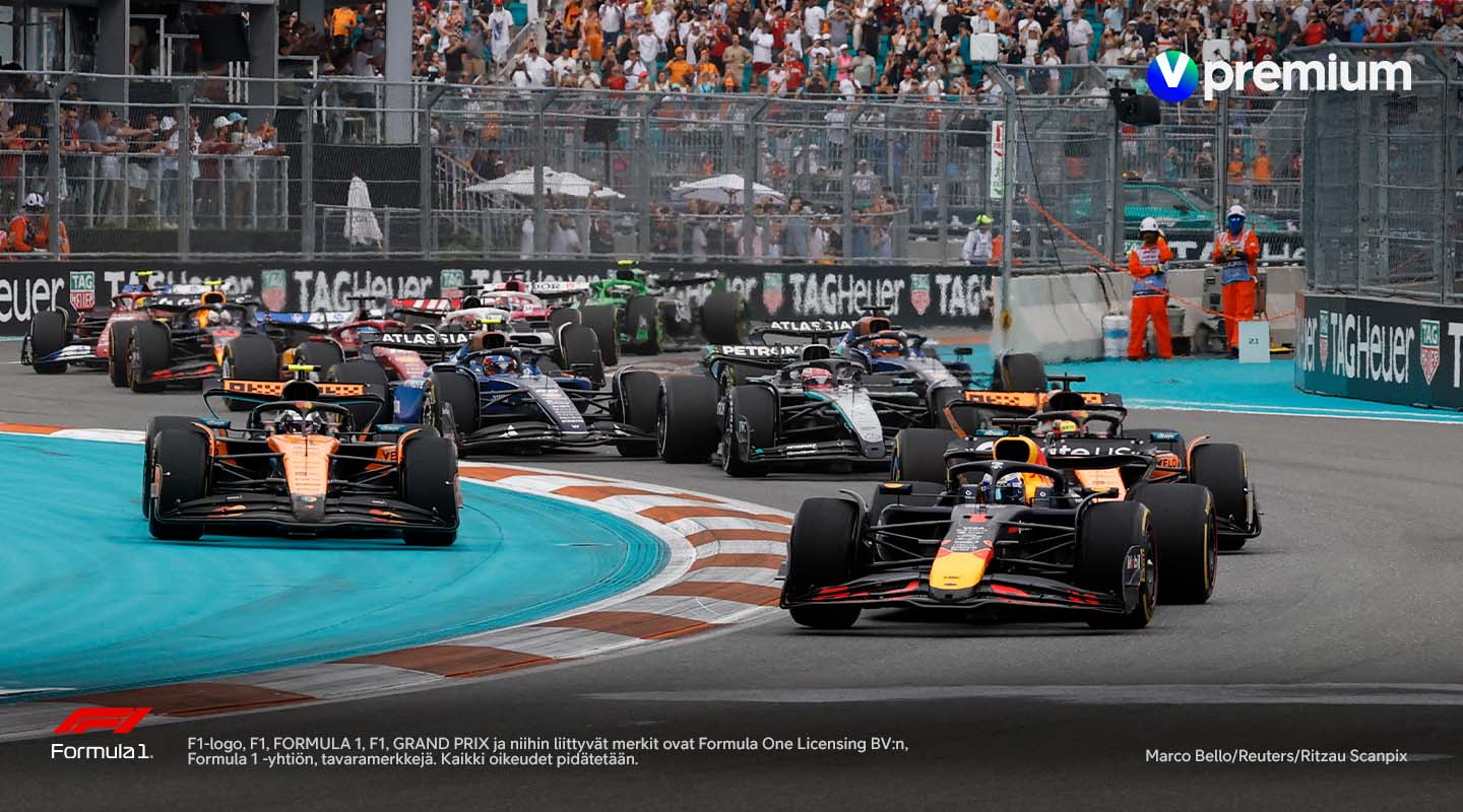 Formula 1 Viaplayn kanavilla