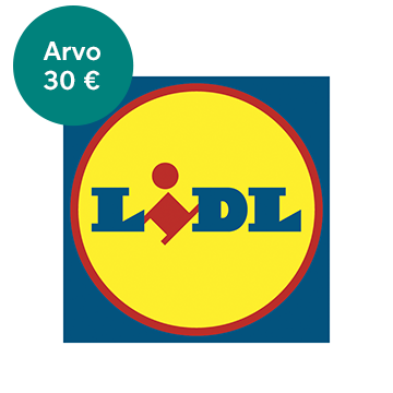 Laajakaista + Lidl 30 € lahjakortti