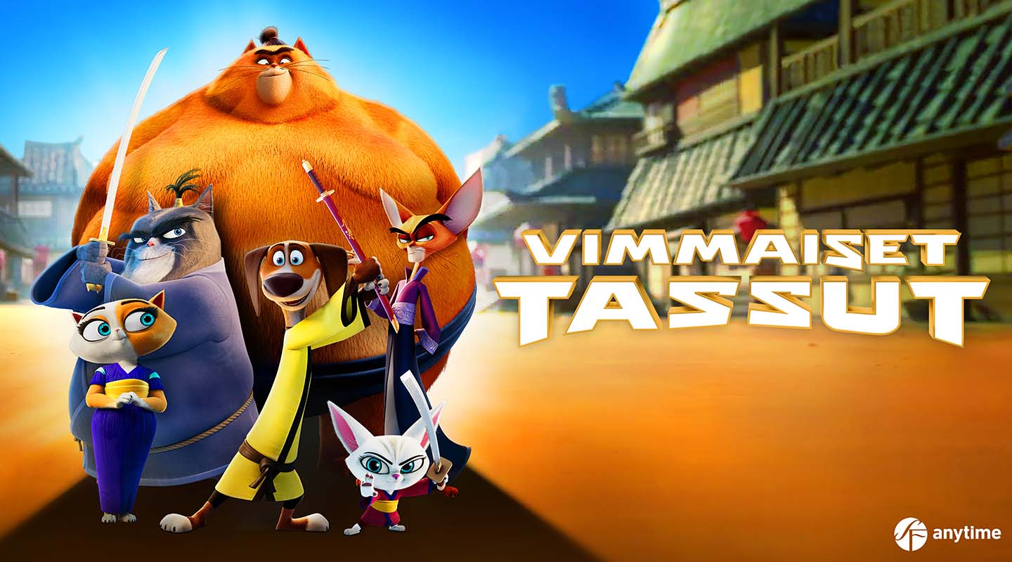 Vimmaiset tassut Telia TV Vuokraamossa