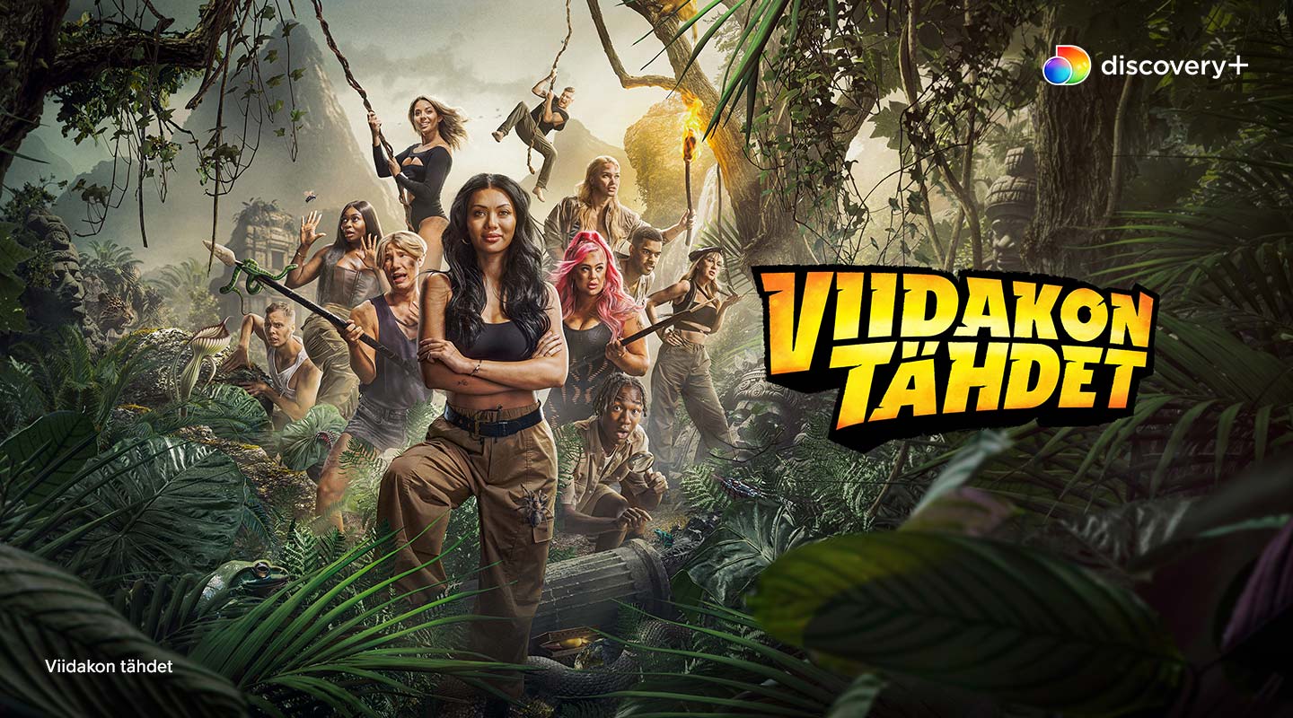 Viidakon tähdet discovery+-suoratoistopalvelussa