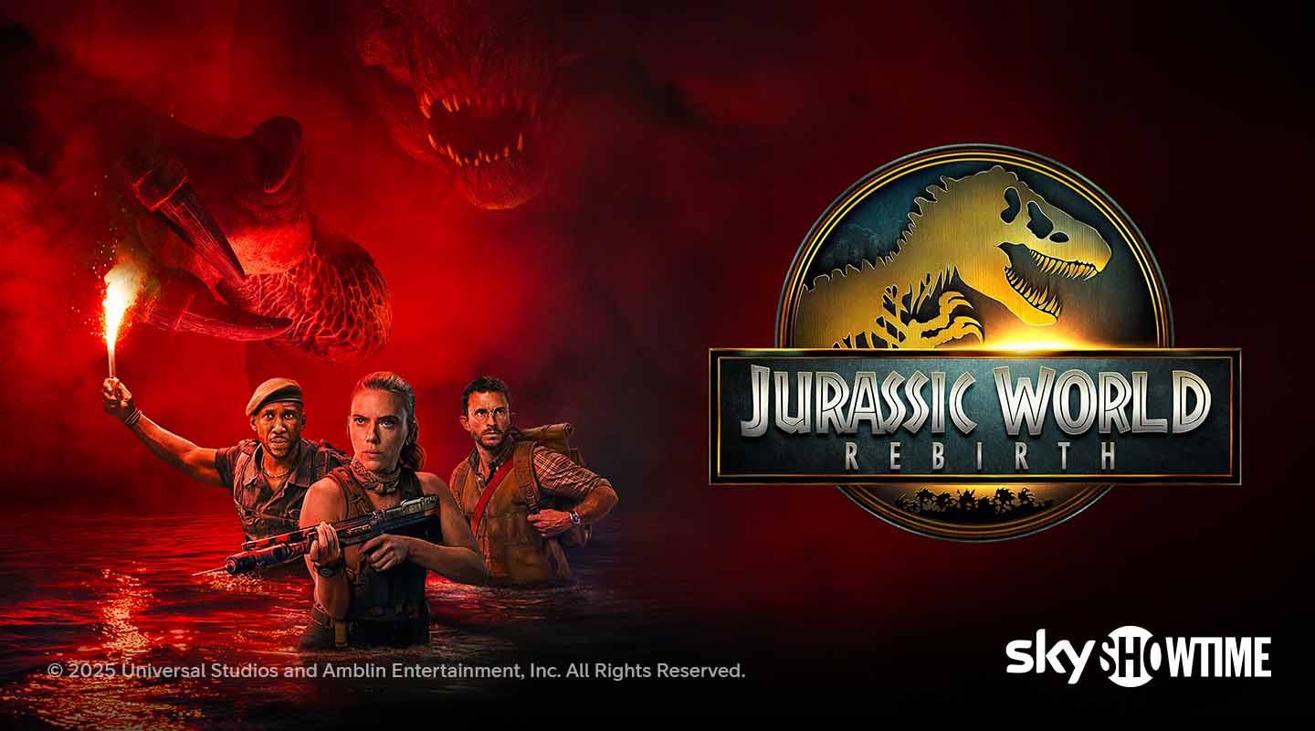 Jurassic World: Rebirth SkyShowtime-suoratoistopalvelussa