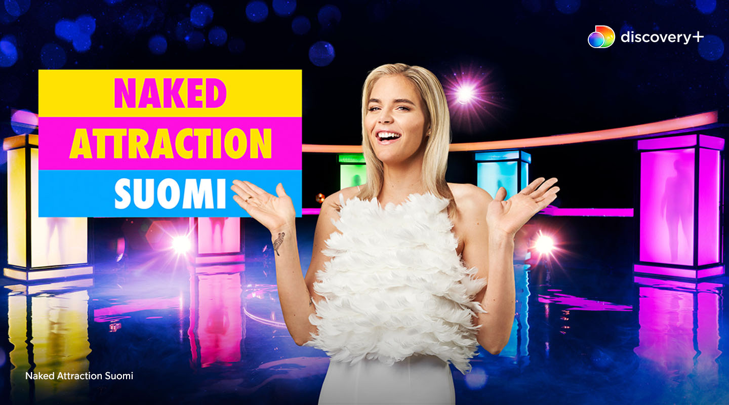 Naked Attraction Suomi discovery+-suoratoistopalvelussa