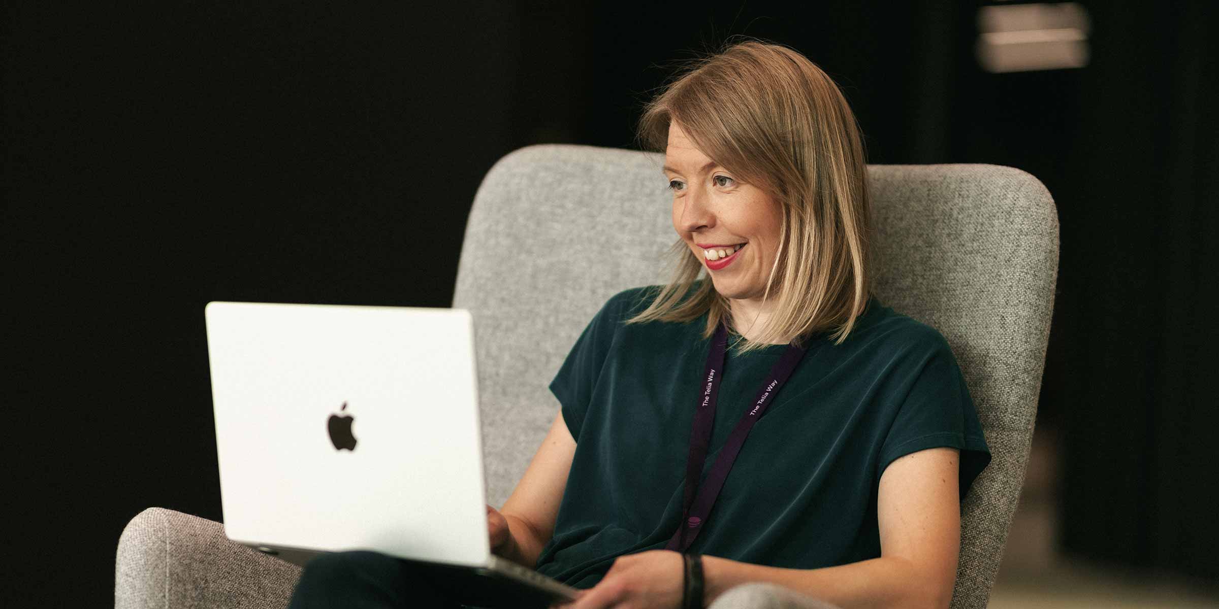 Anna Ronkainen tekee töitä