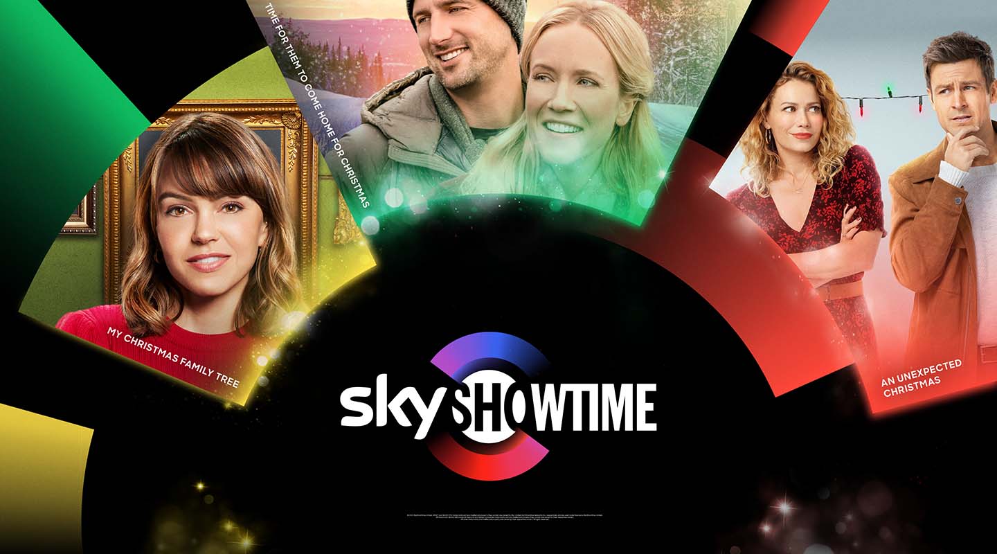 Jouluelokuvia SkyShowtime-suoratoistopalvelussa