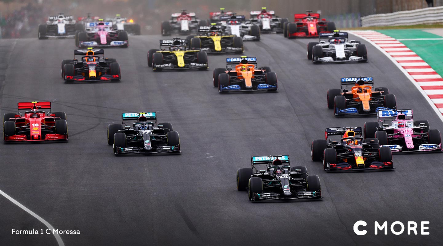 Formula 1 suorana C Moressa