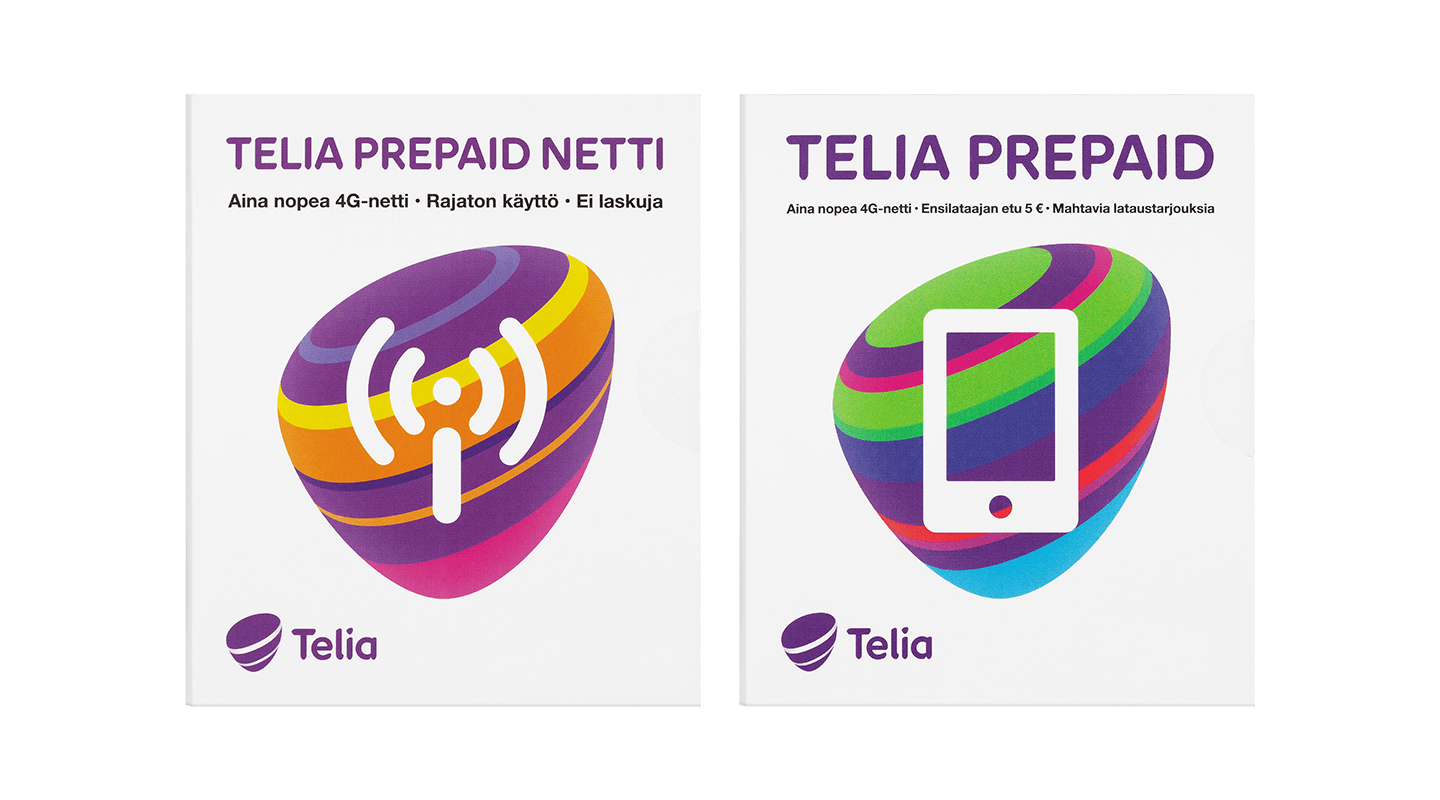 Telia Prepaid puhelinliittymä ja mobiilinetti