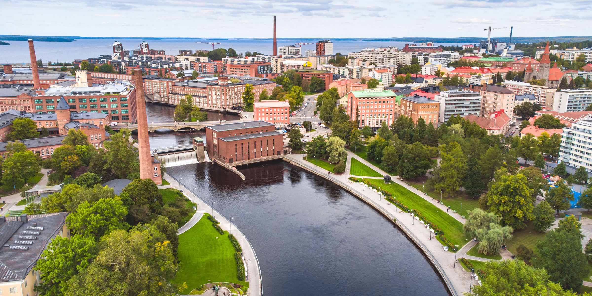 Tampereen kaupunkikuvaa.