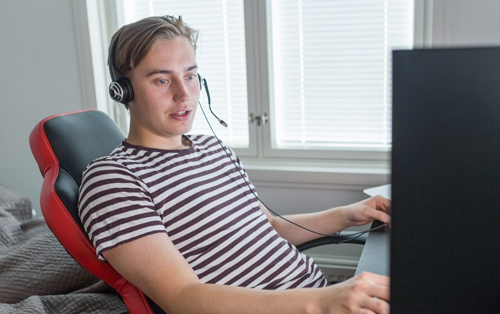 Telian kesätyöntekijä Otto Torkki