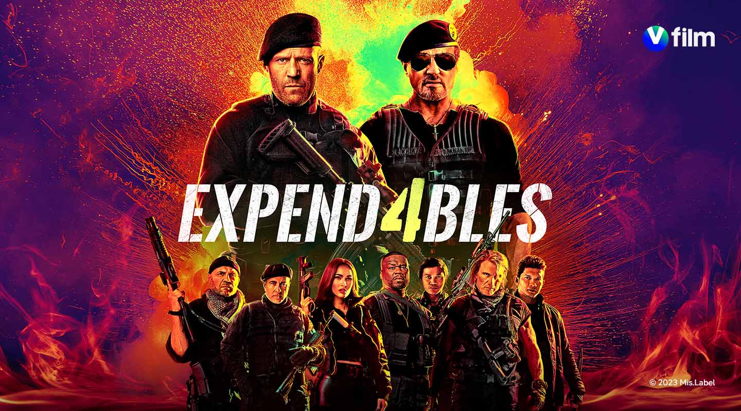 Expend4bles V film -kanavilla