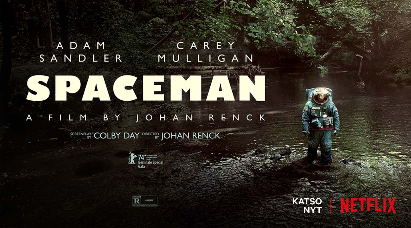 Spaceman Netflix-suoratoistopalvelussa