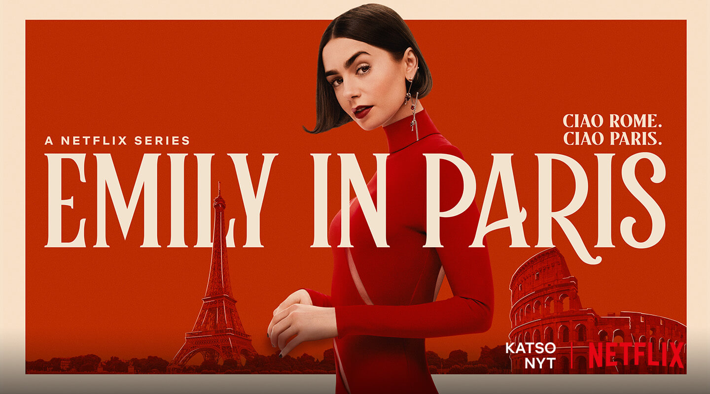 Emily in Paris Netflix-suoratoistopalvelussa