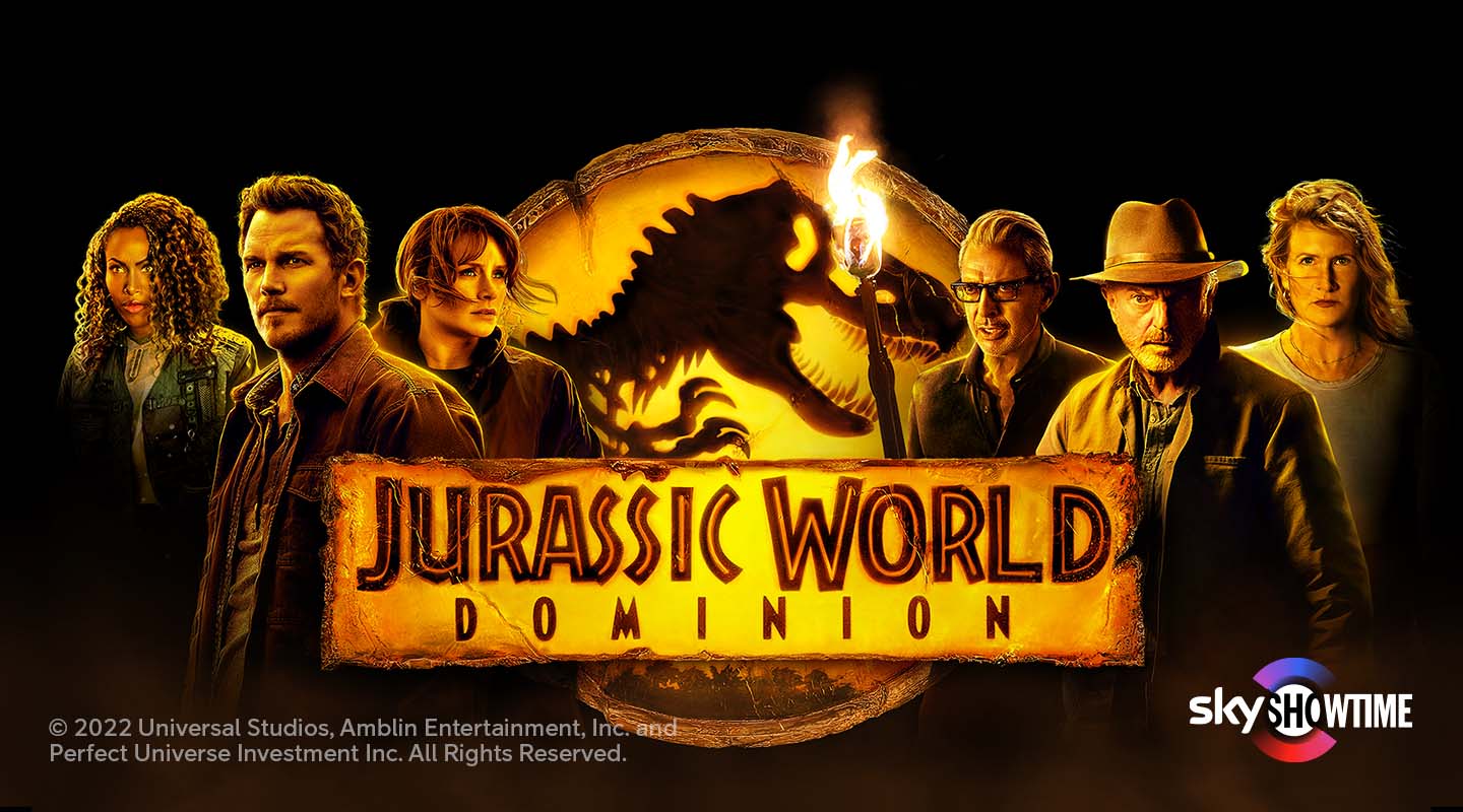 Jurassic World: Dominion SkyShowtime-suoratoistopalvelussa