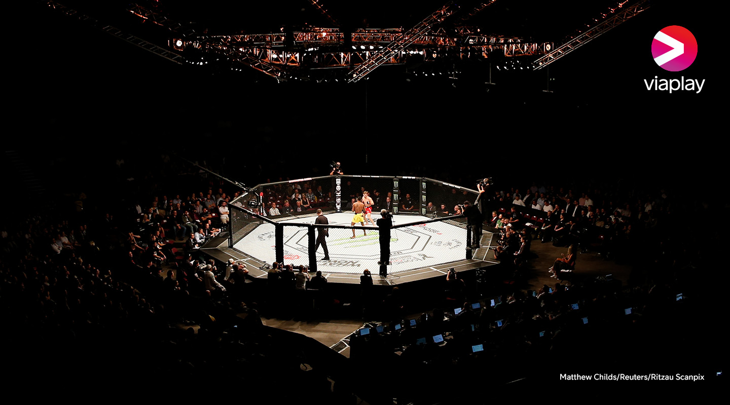 UFC Viaplayn suoratoistopalvelussa