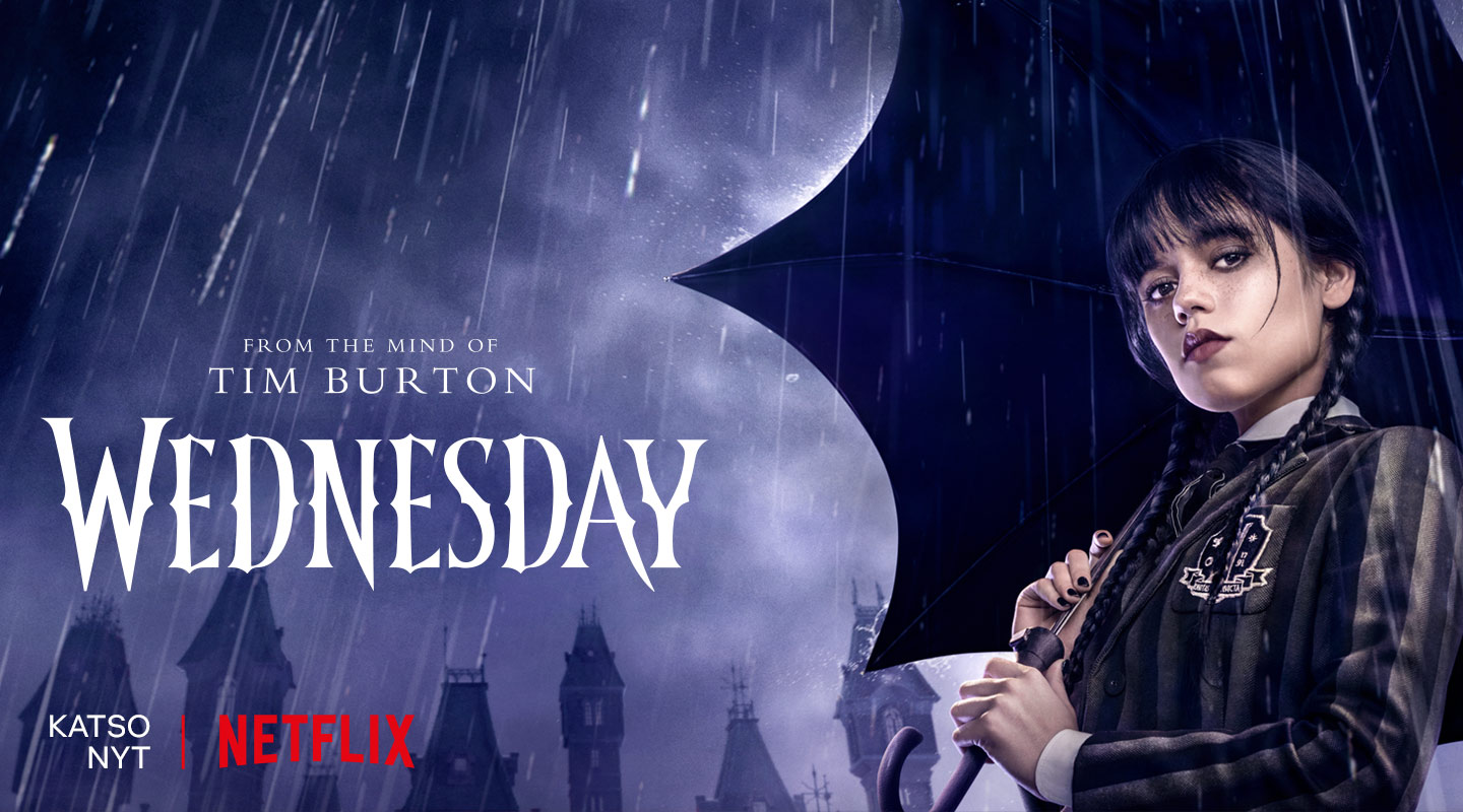 Wednesday Netflix-suoratoistopalvelussa