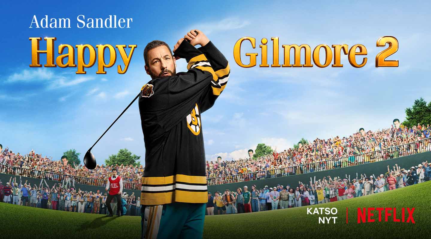 Happy Gilmore 2 Netflix-suoratoistopalvelussa