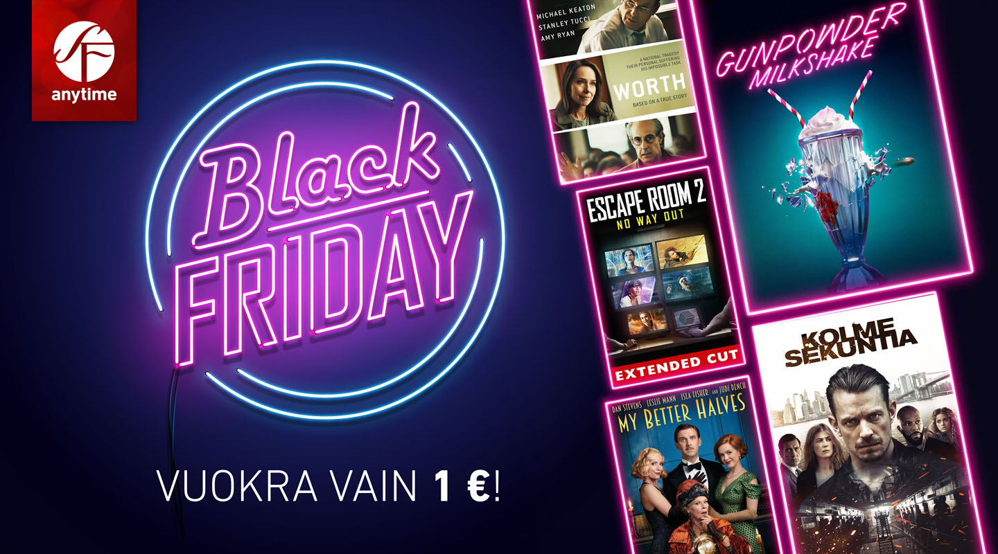 Elokuvia alkaen 1 € Vuokraamosta