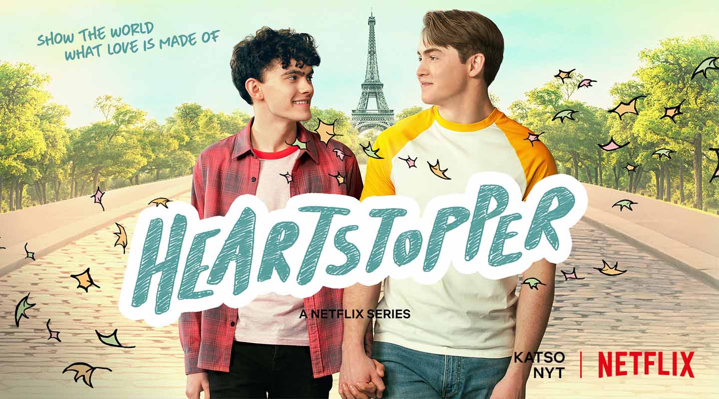 Heartstopper Netflix-suoratoistopalvelussa