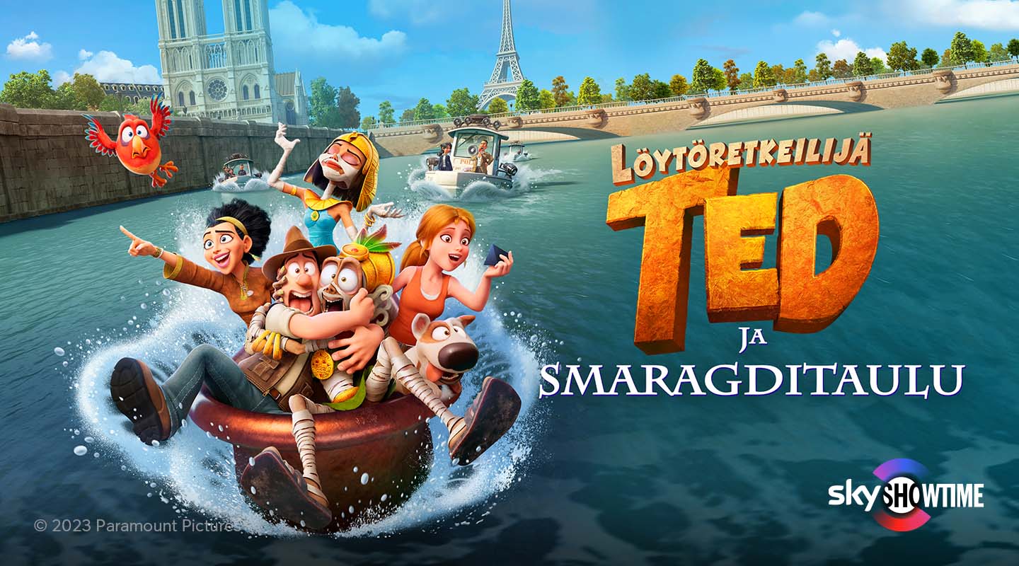 Löytöretkeilijä Ted ja smaragditaulu SkyShowtime-suoratoistopalvelussa
