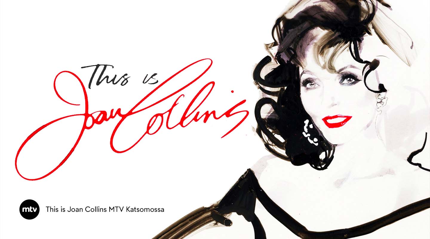 This is Joan Collins MTV Katsomossa