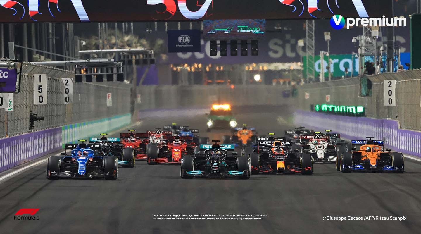 Formula 1 V sport -kanavilla