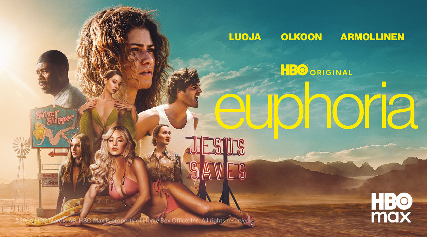Euphoria HBO Max -suoratoistopalvelussa