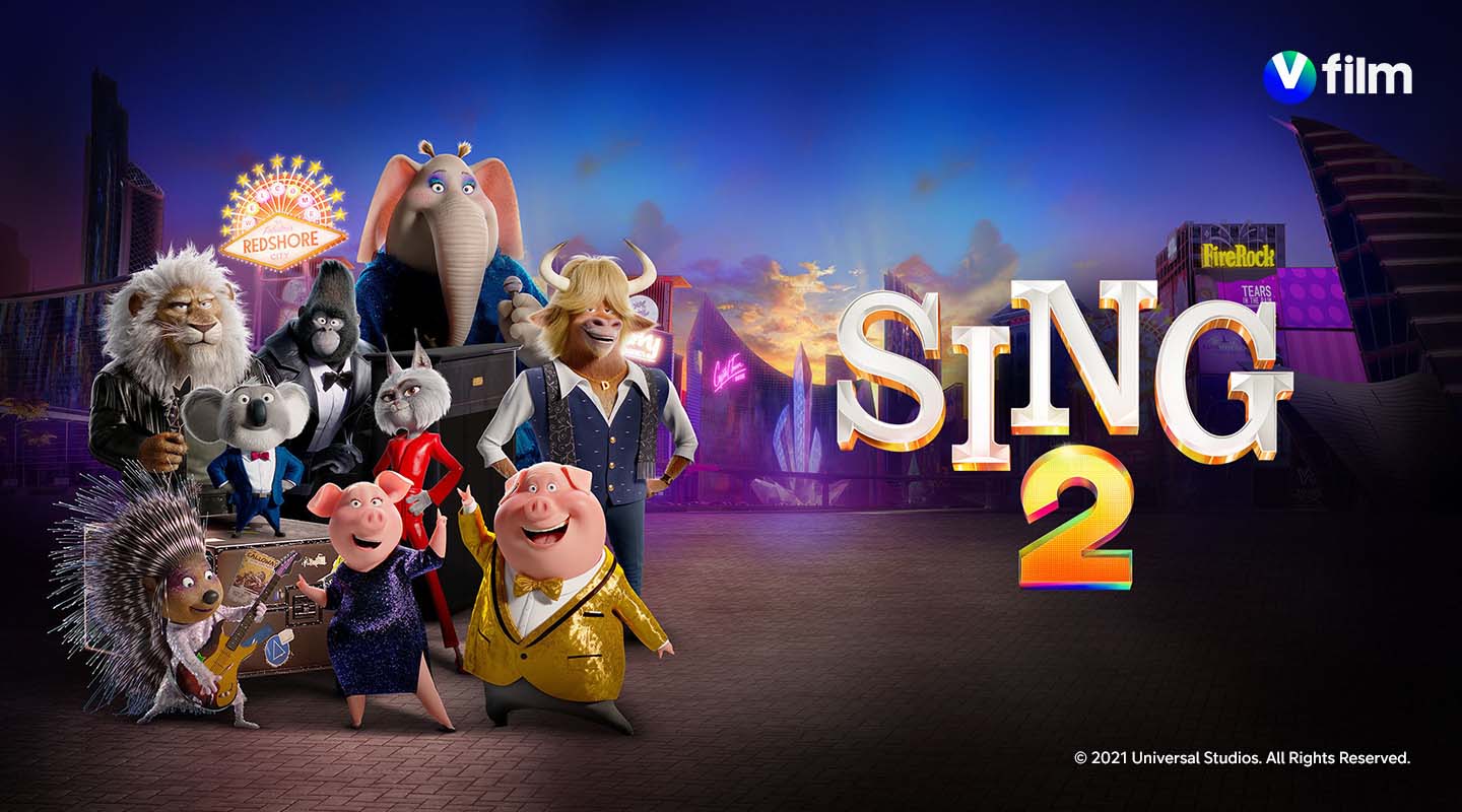 Sing 2 V film -kanavilla