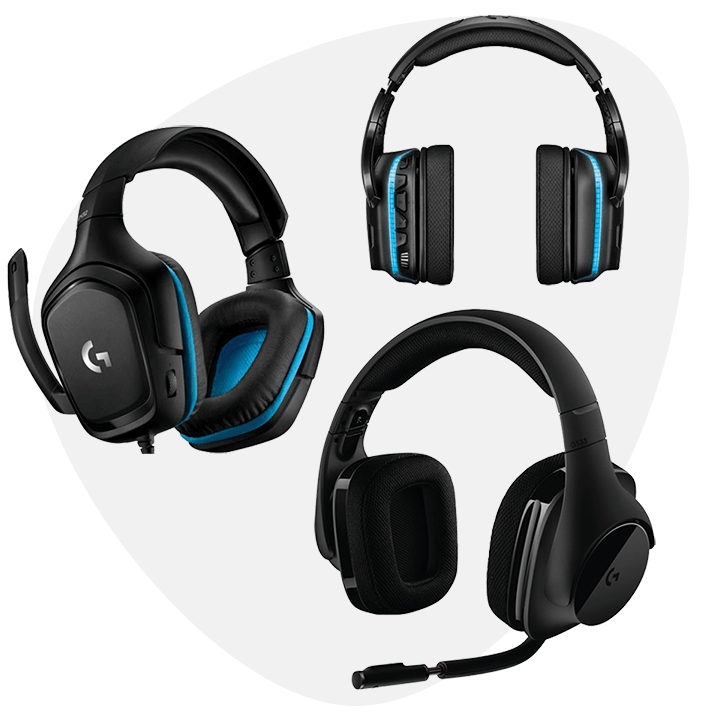 Logitech | Pelikuulokkeet | Telia Logitech G533 Wireless pelikuulokkeet |