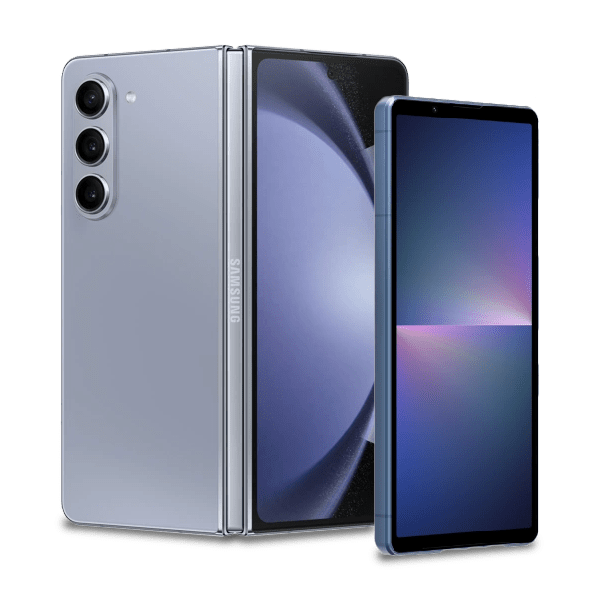 Samsung Galaxy Z Fold5 ja Sony Xperia 5 V