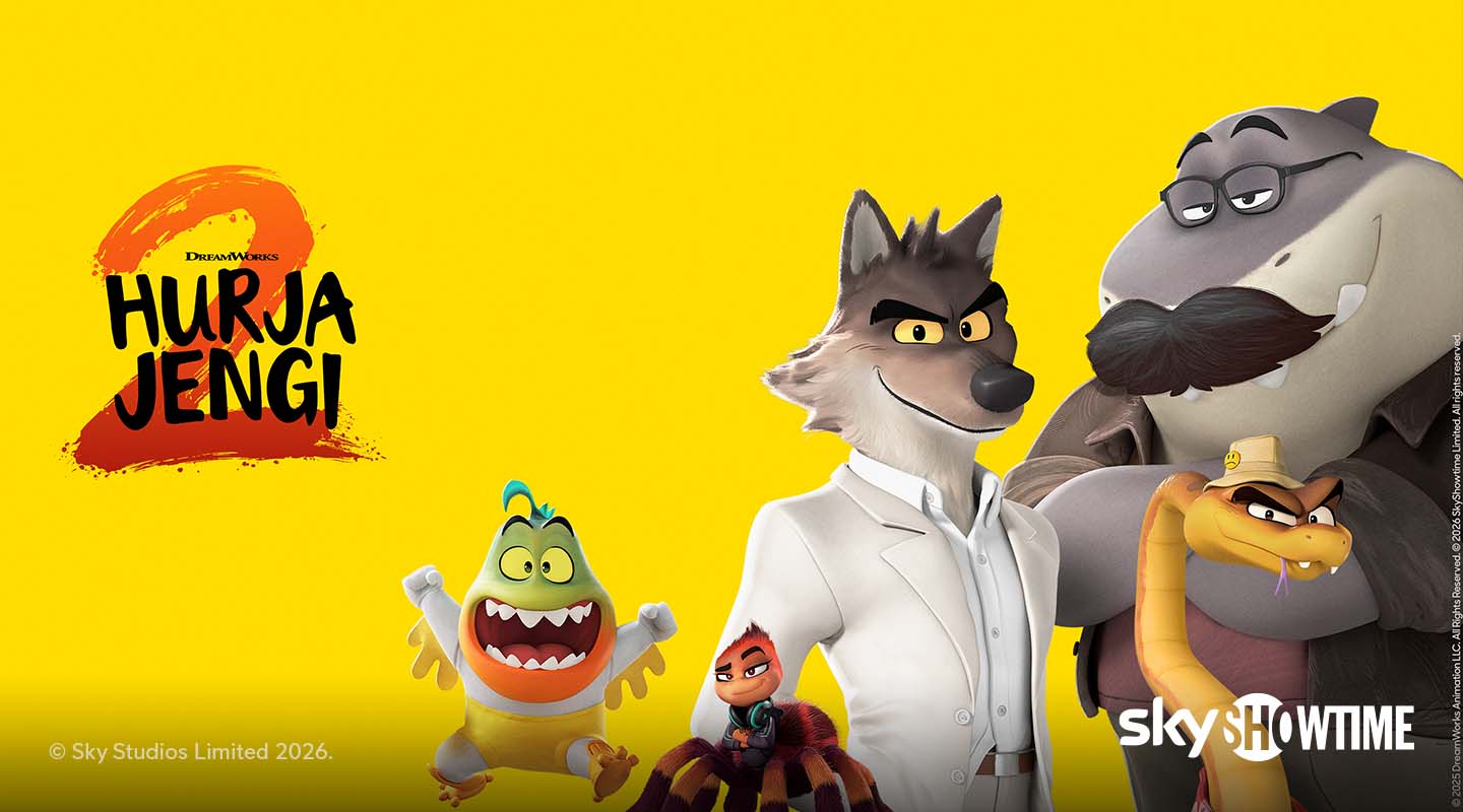 Hurja jengi 2 SkyShowtime-suoratoistopalvelussa
