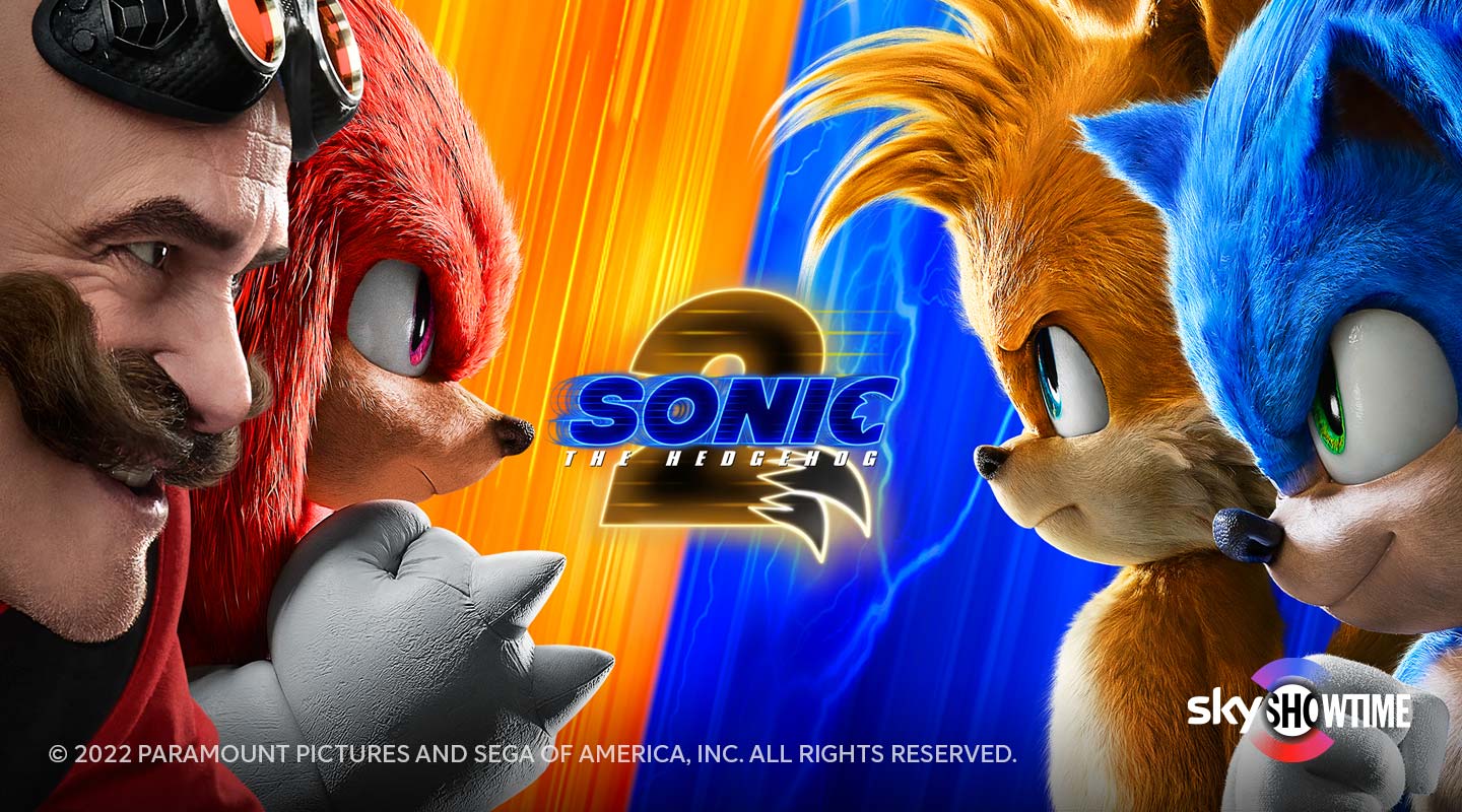 Sonic 2 SkyShowtime-suoratoistopalvelussa
