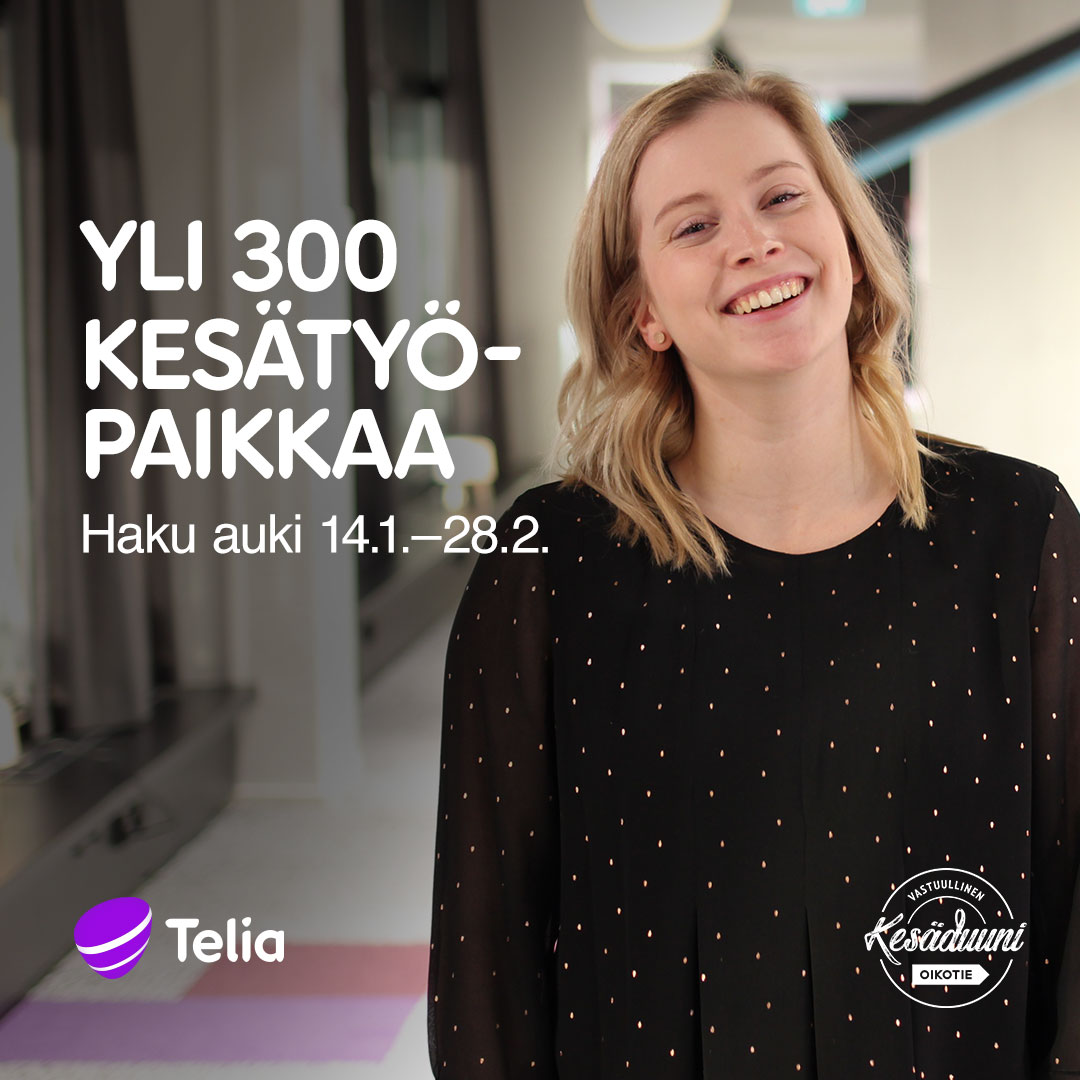 Telia kesätyöt
