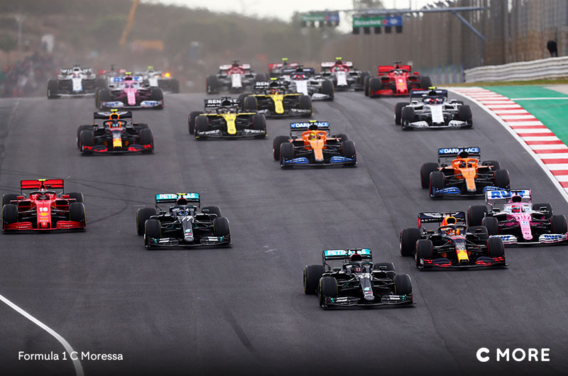 Formula 1 suorana C Moressa