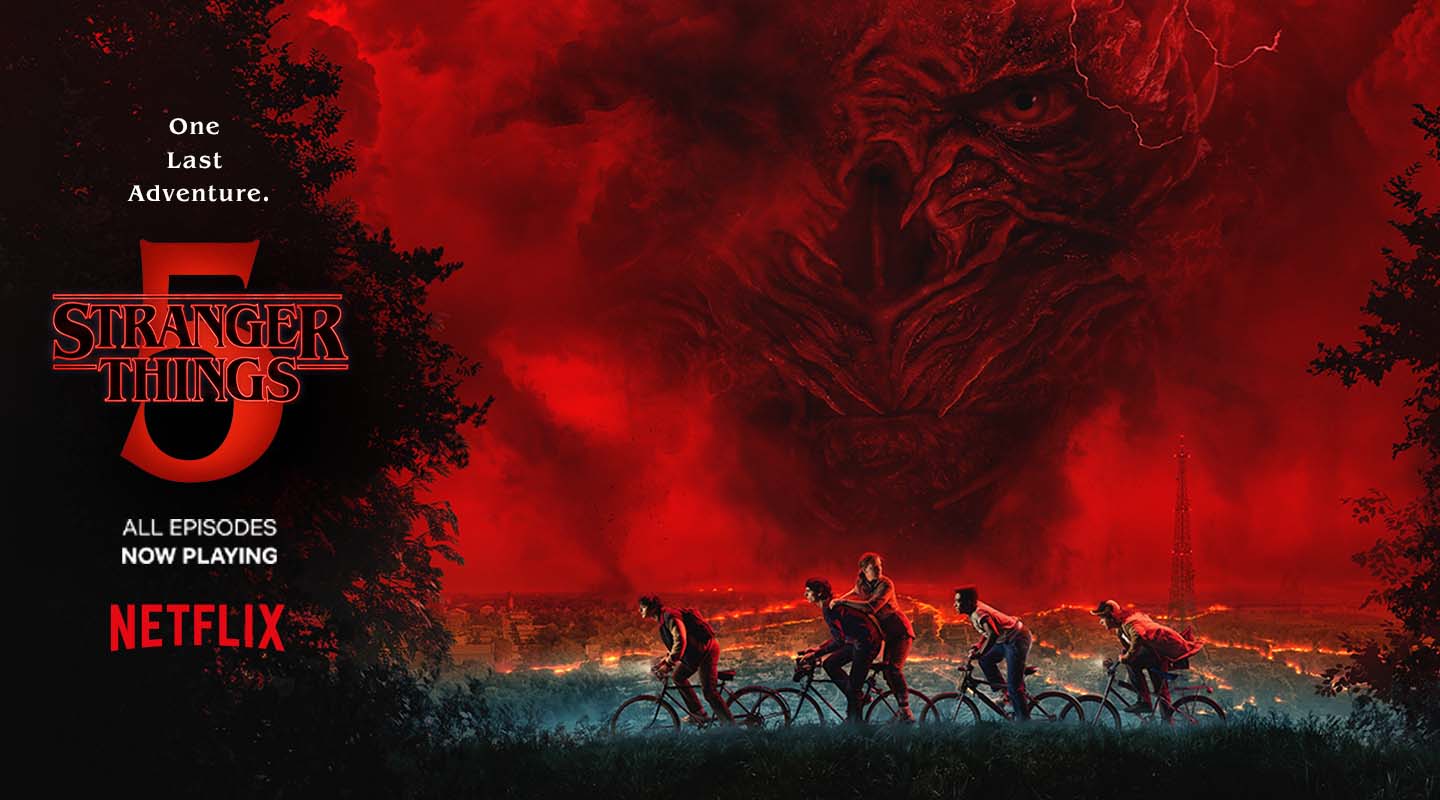 Stranger Things Netflix-suoratoistopalvelussa