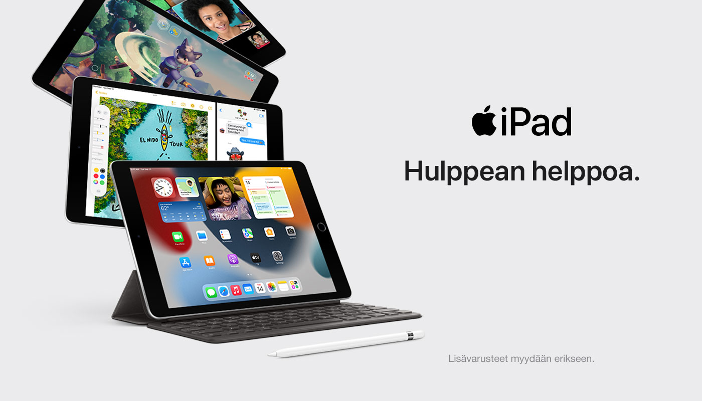 Apple iPad 10,2 (2021) nyt ennakkomyynnissä