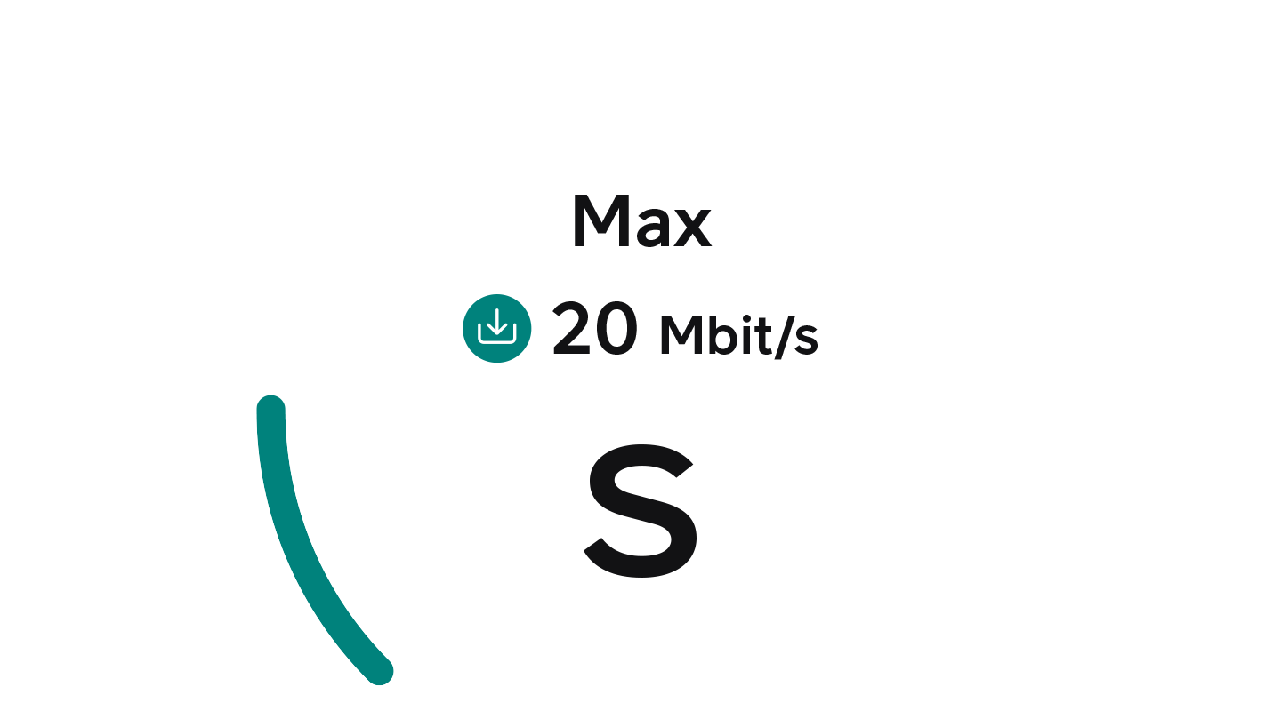 Laajakaista S 10 Mbit/s