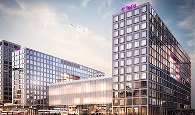 Telia Finland muuttaa Helsingissä sijaitsevan pääkonttorinsa Vallilasta Pasilan Tripla-keskukseen maaliskuussa 2020.